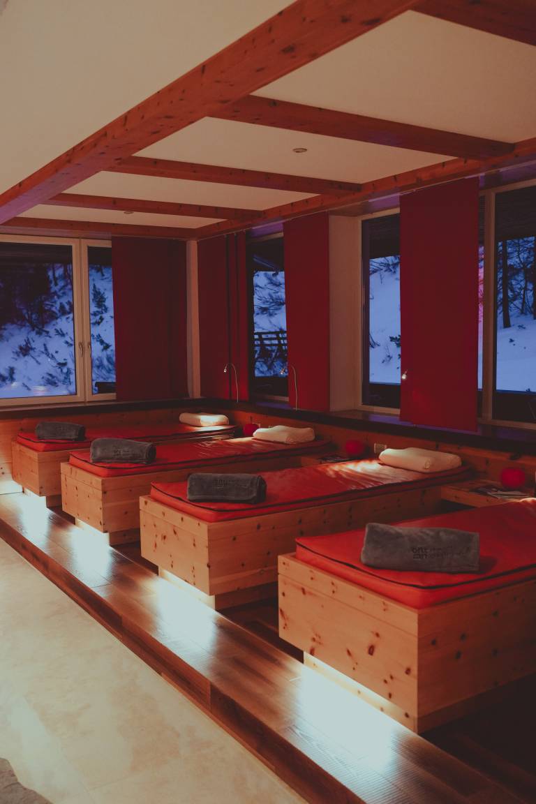 Enzian spa area